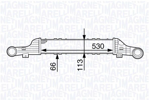 MAGNETI MARELLI Välijäähdytin 351319202210